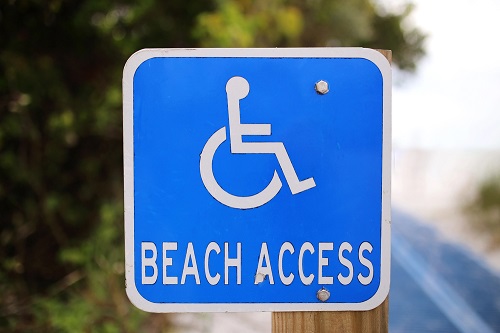 handicap beach access