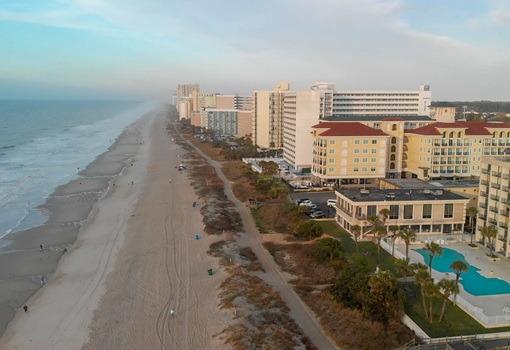 Winter in North Myrtle Beach SC