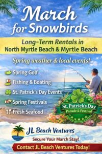 Long term beach rentals in North Myrtle Beach SC