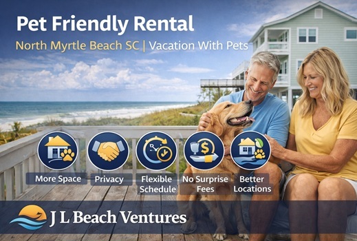 Pet friendly rental in North Myrtle Beach SC