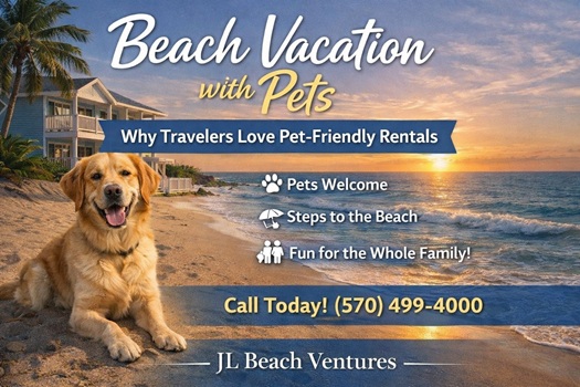 Pet-friendly rentals in North Myrtle Beach SC