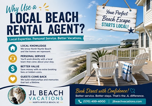 local beach rental agent - North Myrtle Beach Vacation Rentals local beach rental agent