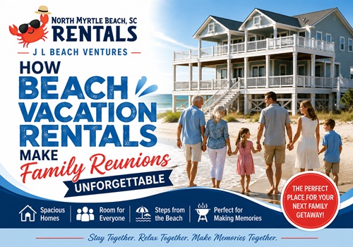 beach vacation rentals in North Myrtle Beach SC