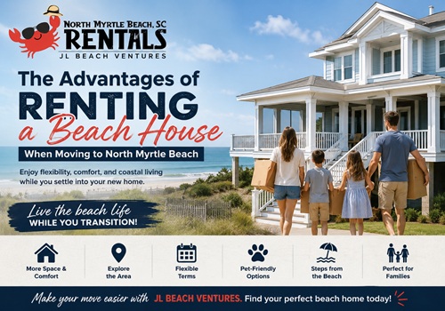 renting a beach house in North Myrtle Beach SC